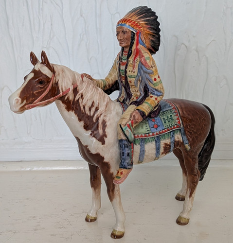 Beswick horse the mounted red - beswick,