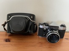 Vintage Praktica Super TL SLR Camera w/ Carl Zeiss Jena Tessar 2.8/50mm Lens