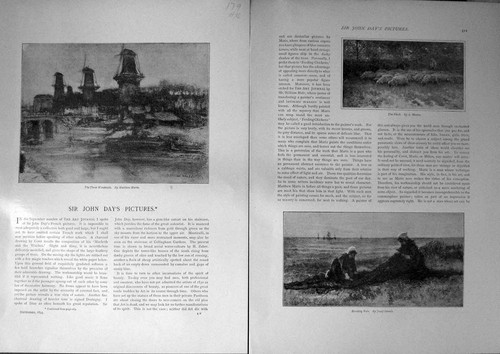 Old antique print - old,