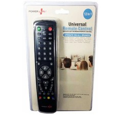 12 in 1 Universal Black Remote