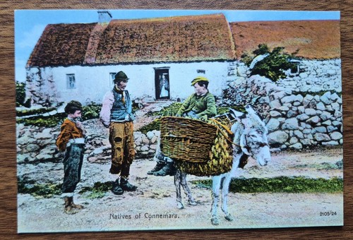 Natives connemara postcard - connemara,