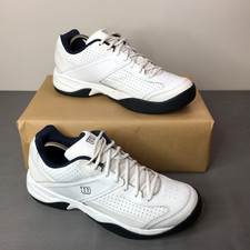 WILSON White Navy Leather