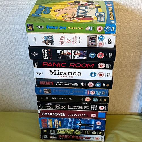 Large dvd bundle - box, tvtv