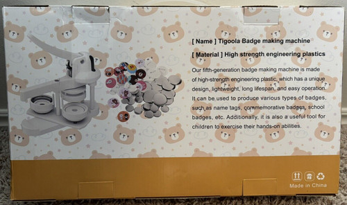 Tigoola button maker - tigoola, (5th