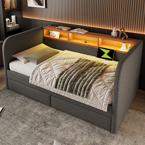 3ft single daybed upholstered - single,