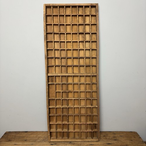 Vintage wooden printers - wooden, tray