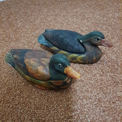 Pair off ceramic duck - pair,