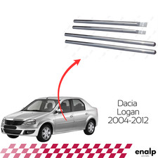 Chrome Door Side Belt Molding