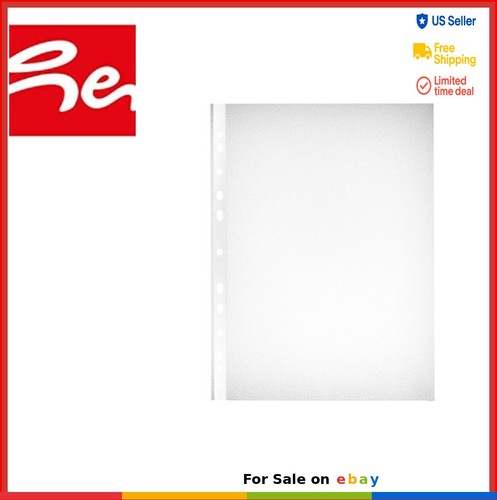 Clear plastic poly pockets - a4,