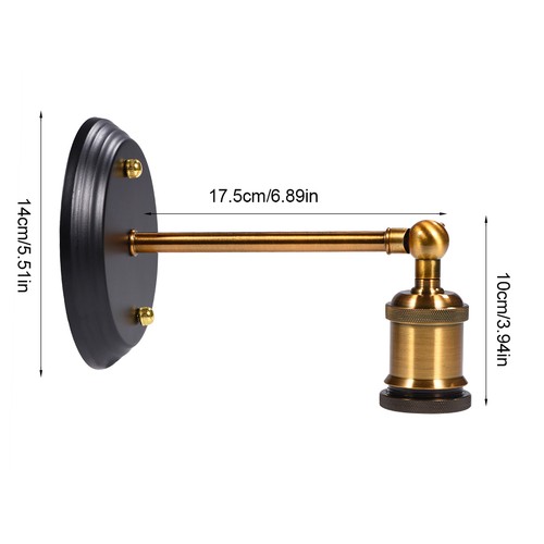 Industrial retro wall lamp led - lamp,