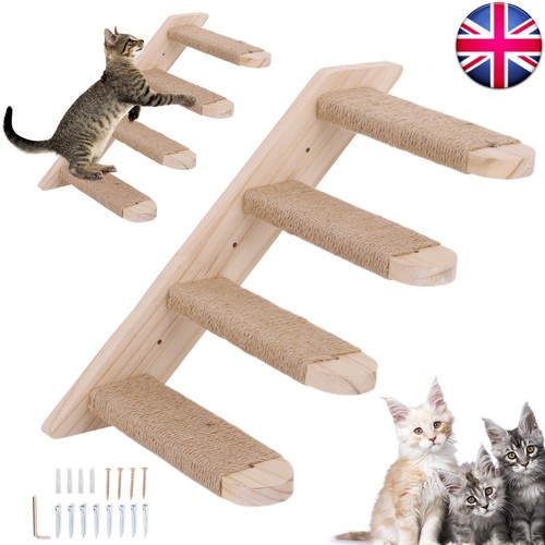 Cat climbing shelf wooden - climbing,