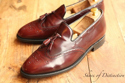 Barker burgundy leather - barker,