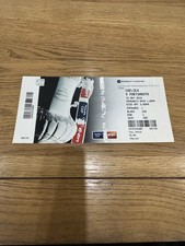 2010 Fa Cup Final Ticket Stub