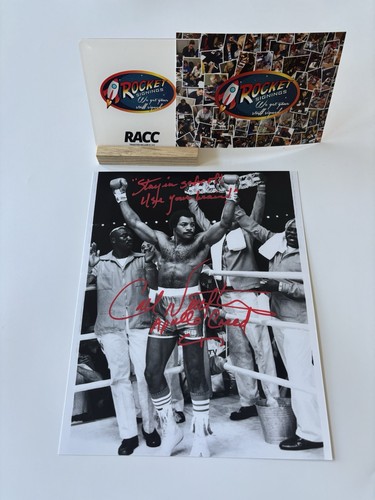 Carl weathers person signed - weathers,