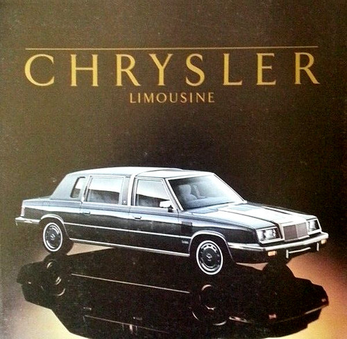 1986 chrysler limousine sales - 1986,