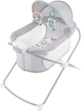 Fisher-Price Relaxing Foldable Portable Bassinet with Projection Light