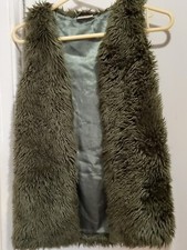 Next Girls Gilet Faux Fur Age