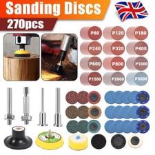 270Pcs 50mm Sanding Discs Pad