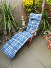 Vintage Reclining Wooden Sun