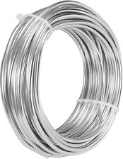 3mm Aluminium Craft Wire - 10m Length Silver Wire for Florist/Jewellery Making