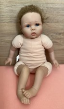 KAYDORA Reborn Lifelike Realistic Baby Girl Doll 22” Blue Eyes & Long Lashes 