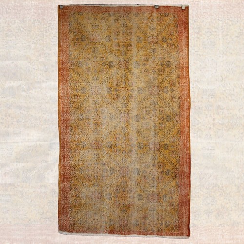 Vintage wool orange - -, 4x6