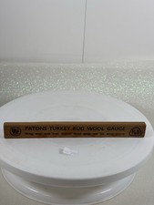 PATONS TURKEY RUG WOOL GAUGE