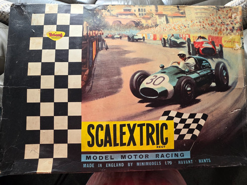 Vintage scalextric set - scalextric, 50