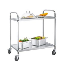 2 Tier Silver Metal Kitchen