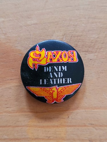 Saxon denim leather 25mm - denim,