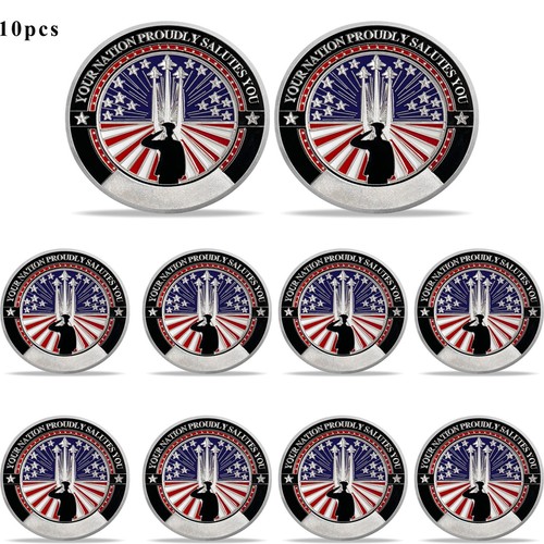 10pcs veterans military - 10pcs,