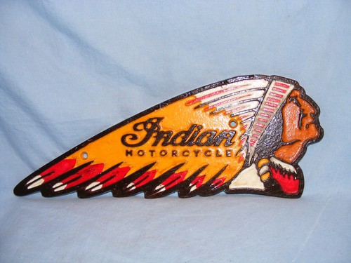Indian motorcycle sign - indian,