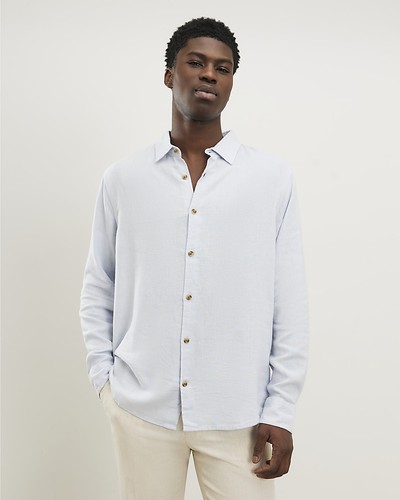River island mens shirt - island, blue