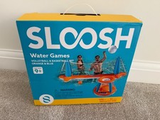 Sloosh Water Games Volleyball Basketball Set Water Polo Inflatable Set - Rare