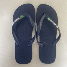 Havaianas Brasil Logo Navy