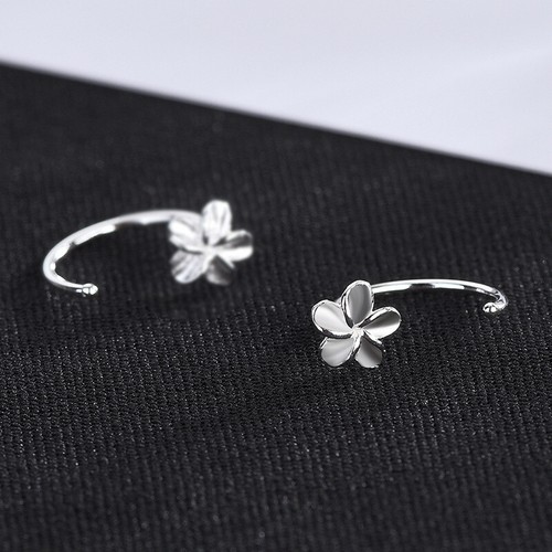 925 sterling silver huggie - 925,