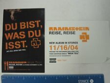 Rammstein 2004 Reise, Promo