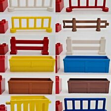 LEGO Duplo Spare Parts - Fences, Barriers, Picket Fence, and More!