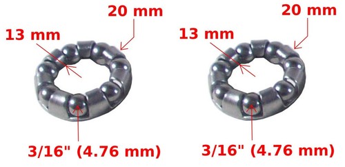 Bike ball bearing caged - bearing,