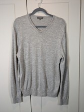 N Peal London Grey Jumper Size