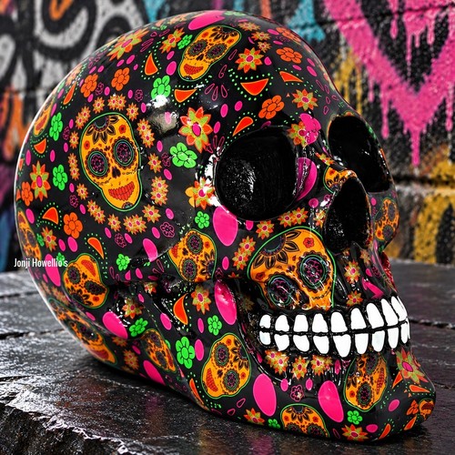 Day the dead sugar skull - day, of