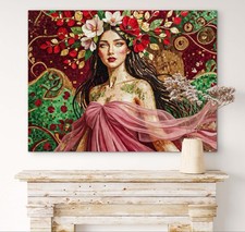 Abstract Mosaic Portrait