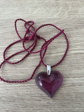 Lalique Heart Pendant with Box