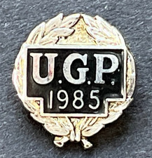 MOTORCYCLE Pin Badge U.G.P