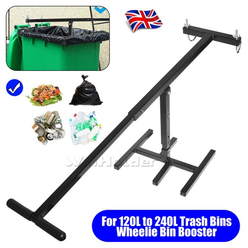 Wheelie bin compactor press - bin,