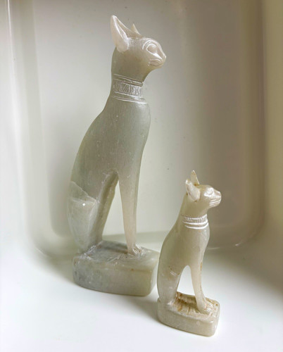 Pair vintage egyptian style - pair,