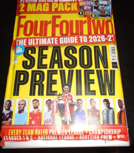 Fourfourtwo magazine season - fourfourtwo,