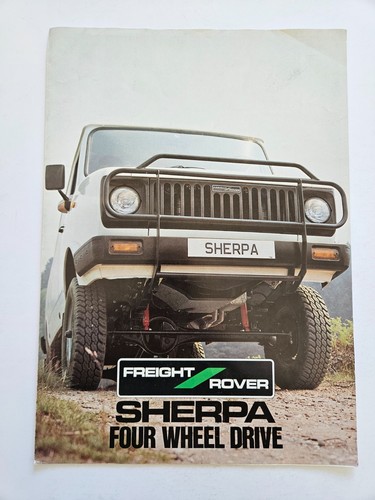 Freight rover sherpa - rover, 4wd