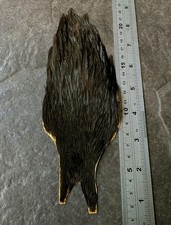 Metz #2 Natural Black Hen Neck - Irish Nymphs Wet Fly Tying Materials