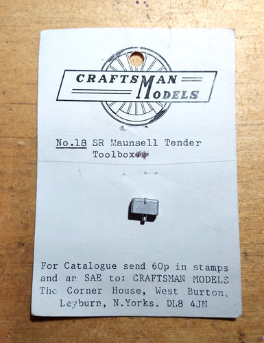 Maunsell tender toolbox - sr,